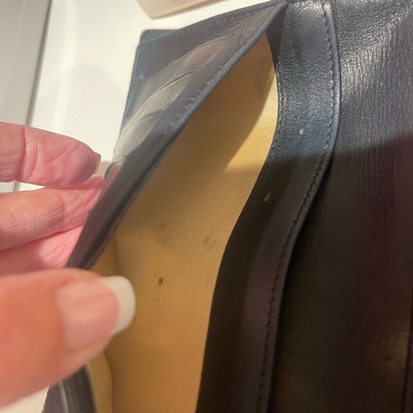 Chanel Camellia Cocomark Trifold Leather Long Wallet w COA - Picture 9 of 14